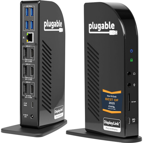 Plugable USB Type-C Triple 4K Display Do