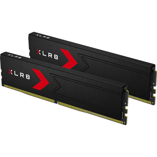 PNY 32GB XLR8 Gaming DDR5 5600 MHz UDIMM Desktop Memory Kit (2 x 16GB)