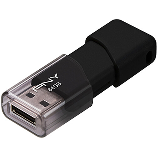 PNY 64GB Attach 3 USB 2.0 Flash Drive (10-Pack)