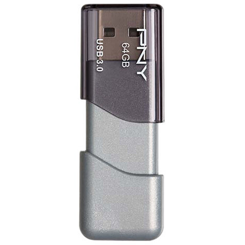 PNY 64GB Turbo Attach 3 USB 3.0 Flash D