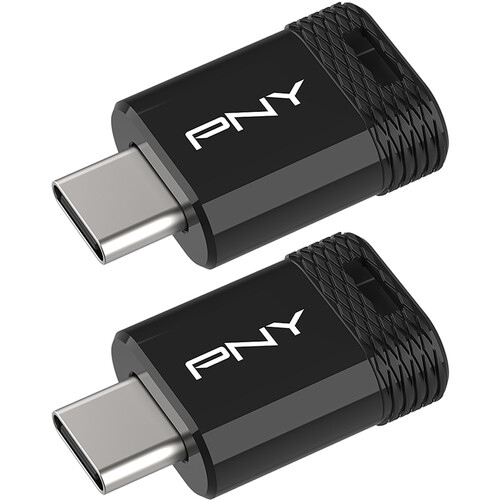PNY 128GB Elite-X Fit USB-C 3.2 Gen 1 Flash Drive (2-Pack)