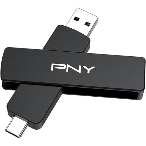 PNY 2TB DUO LINK V3 USB 3.2 Gen 2 Flash Drive (USB-C / USB-A)