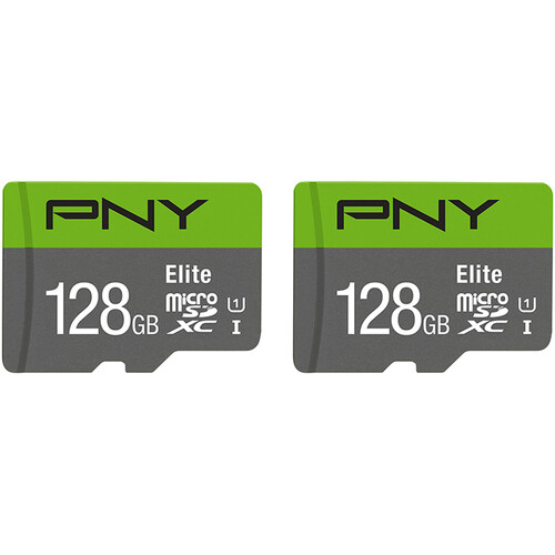 PNY 128GB Elite UHS-I microSDXC Memory C