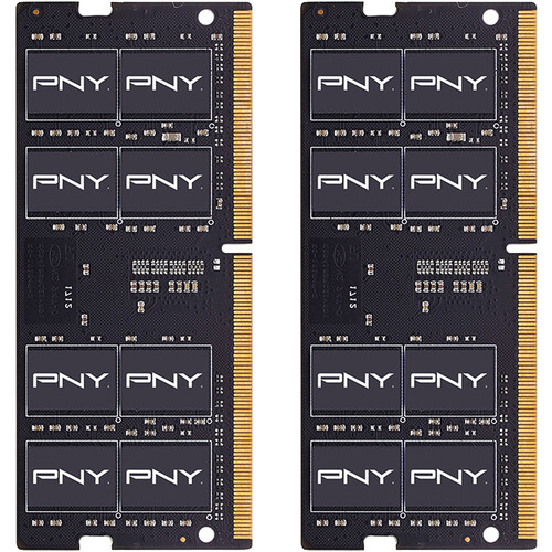 PNY 32GB Performance DDR4 3200 MHz SO-DIMM Memory Kit (2 x 16GB)