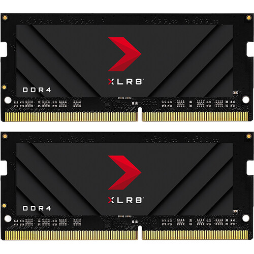 PNY 32GB XLR8 Gaming DDR4 3200 MHz SO-DIMM Memory Kit (2 x 16GB)