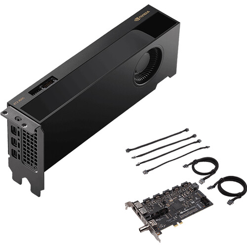 PNY NVIDIA RTX PRO 4000 Blackwell Generation Graphics Card + RTX PRO Sync Card Kit