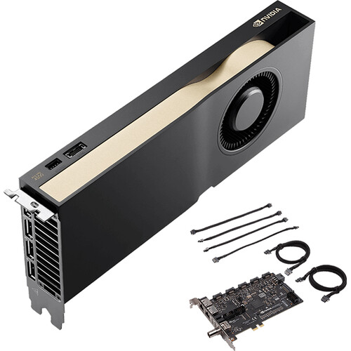 PNY NVIDIA RTX PRO 4500 Blackwell Generation Graphics Card + RTX PRO Sync Card Kit