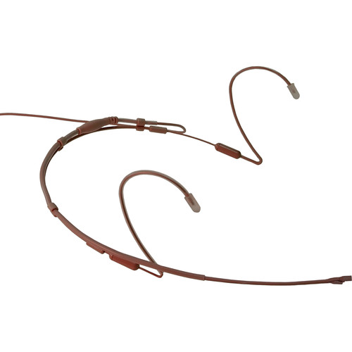 Point Source Audio CO2-8WD-XLE Dual-Element Omnidirectional Headset Microphone (Brown)
