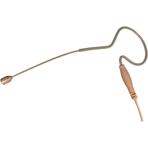 Point Source Audio CO-3 Earworn Omnidirectional Microphone with 4-Pin cH-Style Hirose Connector for Audio-Technica Transmitters (Beige)