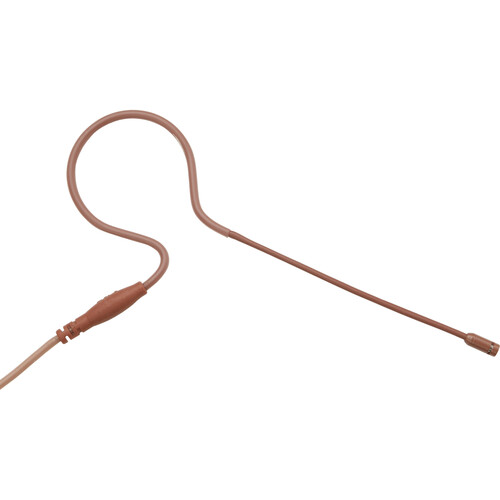 Point Source Audio CR-8S Cardioid Earworn Microphone with Interchangeable 4-Pin Mini-Connector for Shure Transmitters (Brown)