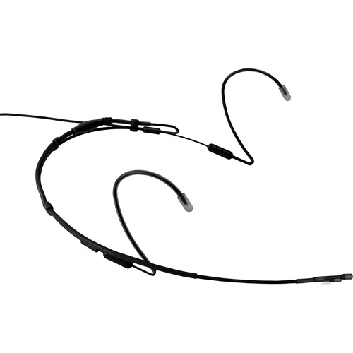 Point Source Audio Confidence CX2-8D Dual Omni/Cardioid Headset Microphone with 3-Pin LEMO X-Connectors for Sennheiser SK Shure UR1M Zaxcom and WisyCom Transmitters (Black)