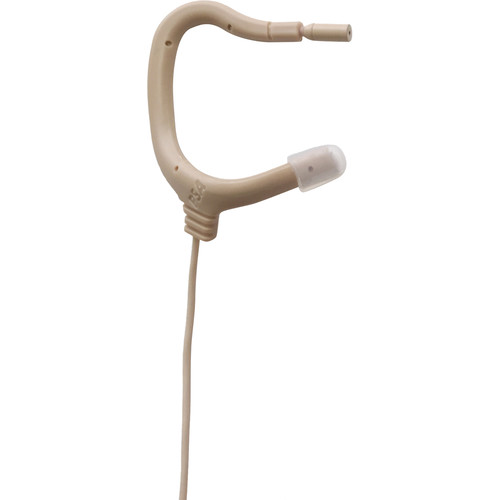 Point Source Audio EO-8WL EMBRACE Omnidirectional Earmount Lavalier Microphone with Lemo-Style 3-Pin X-Connector for Sennheiser SK and Zaxcom Wireless Transmitters (Beige)