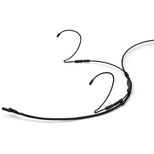 Point Source Audio Series9 Omni Dual-Element Headset Microphone with 3-Pin LEMO-Type Connector for Select Transmitters (Black)