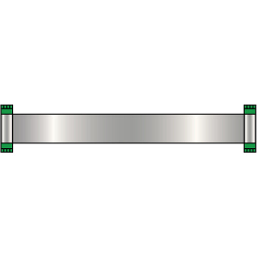 Pointman Metallic Silver Monochrome Ribbon (1000 Images)