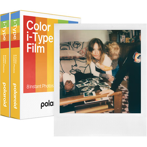 Polaroid Color i-Type Instant Film (Double Pack 16 Exposures)
