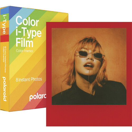 Polaroid Color i-Type Instant Film (Color Frames 8 Exposures)