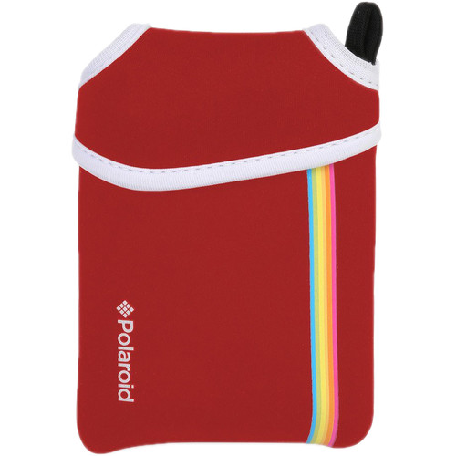 Polaroid ZIP Instant Digital Camera Neoprene Pouch (Red)