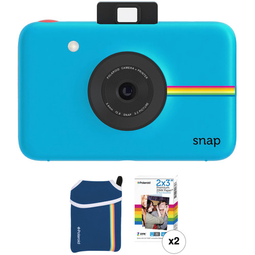 Polaroid Snap Instant Digital Camera with ZINK Photo Paper and