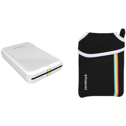 Polaroid ZIP Mobile Printer Kit with 20 Sheets of Photo Paper