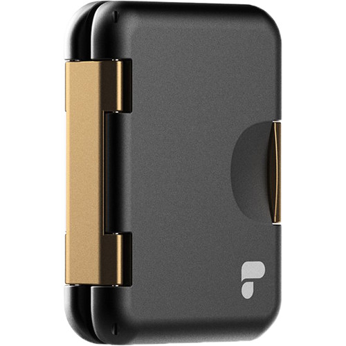 PolarPro Slate CF Card Case (Fits 4 CF, 2 Standard SD, and 8 MicroSD) - Premium Metal CF Case
