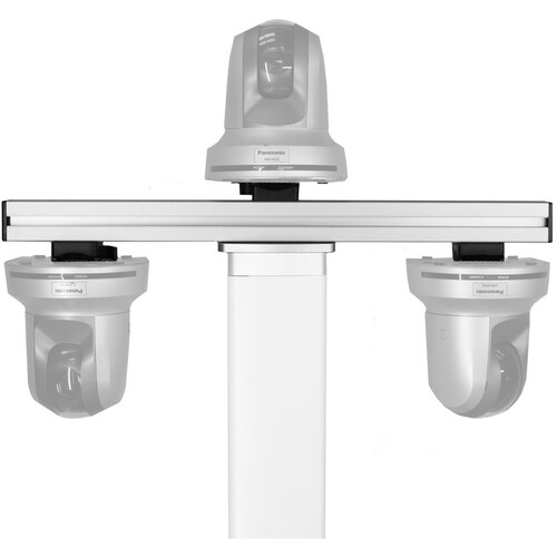 PoleCam T-Bar Mount for 3 Cameras (Silver)
