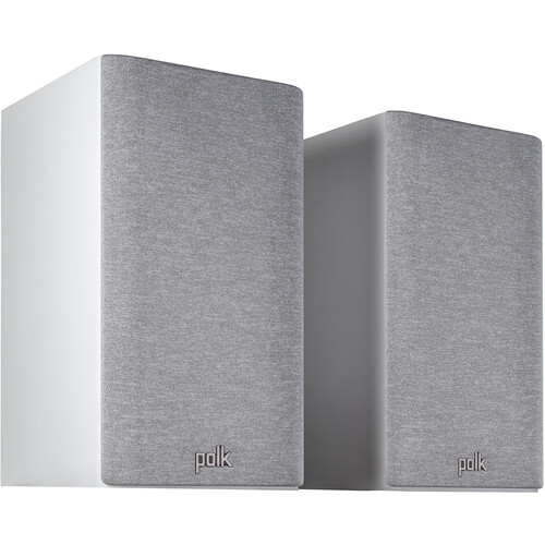 Polk Audio Reserve Series R100 2-Way Bookshelf Speakers (White Pair)