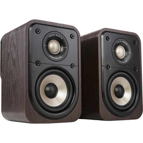 Polk Audio Signature Elite ES10 Surround Speakers (Walnut Pair)