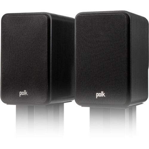 Polk Audio Signature Elite ES15 Two-Way Bookshelf Speakers (Black Pair)