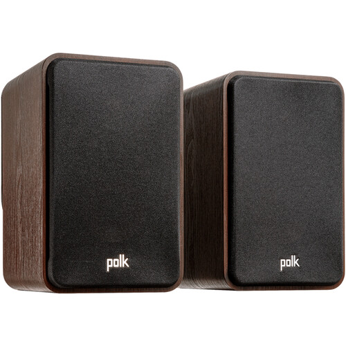 Polk Audio Signature Elite ES15 Two-Way Bookshelf Speakers (Walnut Pair)