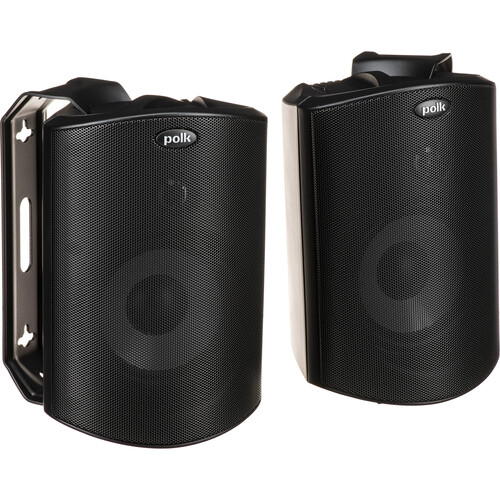 Polk Audio Atrium4 All-Weather Indoor/Outdoor Speakers (Black Pair)