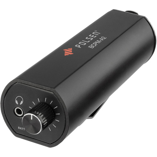Polsen BCPM-A2 Active Belt Clip Personal In-Ear Monitor Amplifier