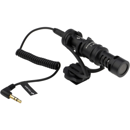 Polsen MVP-3 Micro Directional Shotgun Microphone for DSLR Smartphones and Portable Recorders