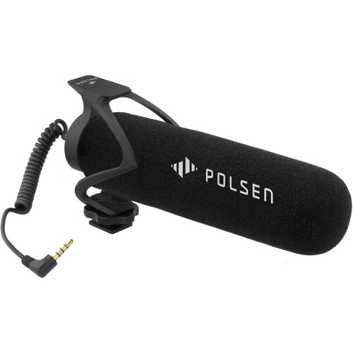 Polsen MVP-6 Directional Shotgun Microphone for DSLR Smartphones and Portable Recorders