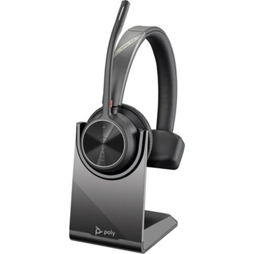 Poly Voyager 4310 Bluetooth Mono Headset with BT700 USB-A Dongle (Microsoft Teams Certified)