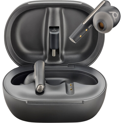 Poly Voyager Free 60+ UC Earbuds (Carbon Black)