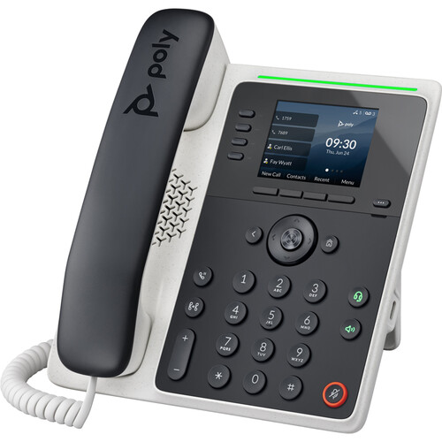 Poly Edge E220 IP Desk Phone with Power Adapter