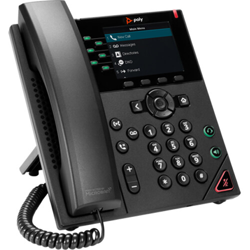 Poly VVX 350 6-Line IP Desk Phone