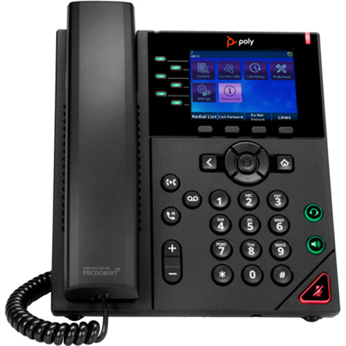Poly OBi VVX 350 6-Line IP Desk Phone with Power Adapter