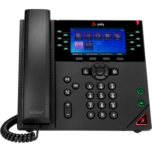 Poly OBi VVX 450 12-Line IP Desk Phone with Power Adapter