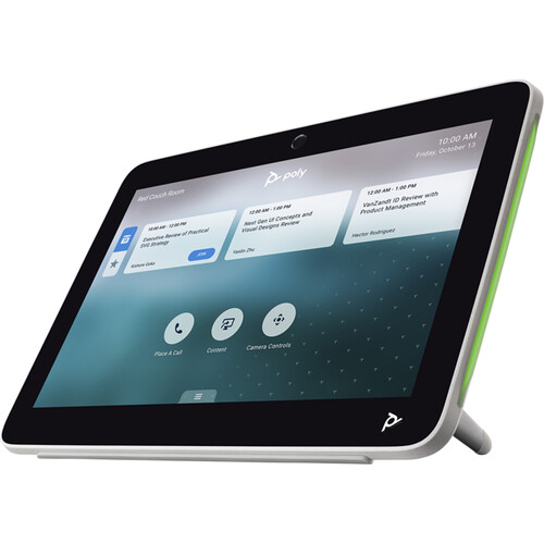 Poly TC10 Touch Controller (No Radio GSA/TAA Compliant & JITC Certified White)