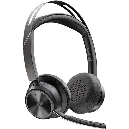 Poly Voyager Focus 2 UC Stereo Bluetooth Headset (Microsoft Teams Certified)