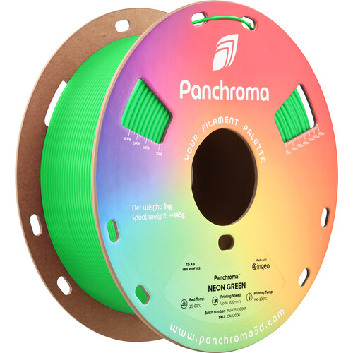 Polymaker Panchroma Neon PLA Filament (1kg Green)