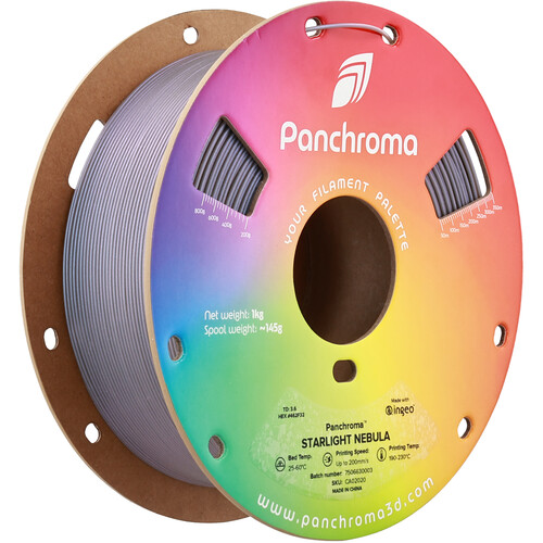 Polymaker Panchroma Starlight PLA Filament (1kg Nebula Purple)