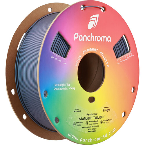 Polymaker Panchroma Starlight PLA Filament (1kg Twilight Dark Blue)