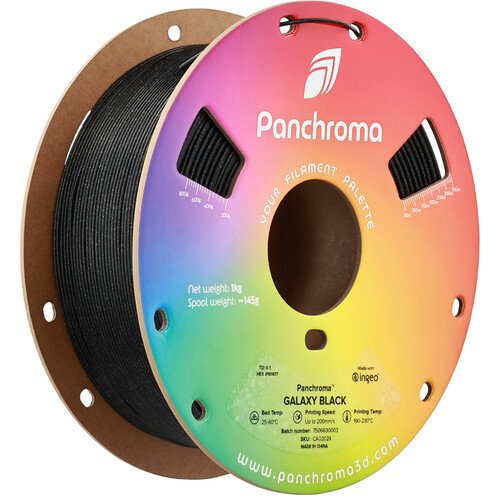 Polymaker Panchroma Galaxy PLA Filament (1kg Black)