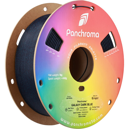 Polymaker Panchroma Galaxy PLA Filament (1kg Dark Blue)