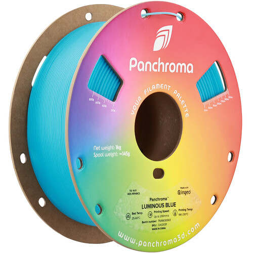 Polymaker Panchroma Luminous PLA Filament (1kg Luminous Blue)