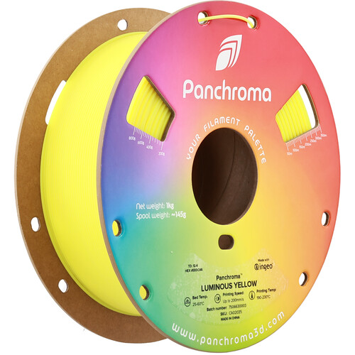 Polymaker Panchroma Luminous PLA Filament (1kg Luminous Yellow)
