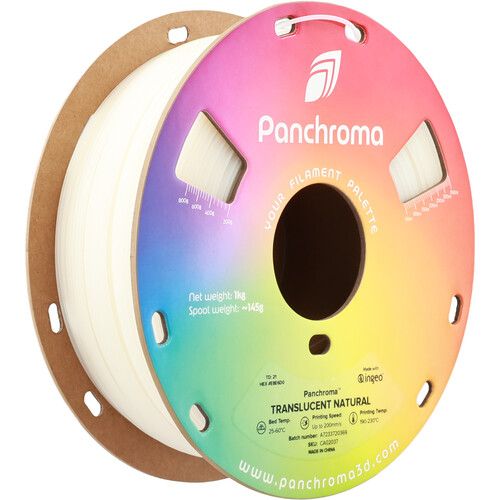 Polymaker Panchroma Translucent PLA (1 kg Natural)