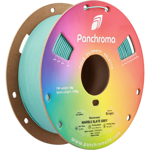 Polymaker Panchroma Marble PLA Filament (1kg Slate Gray)